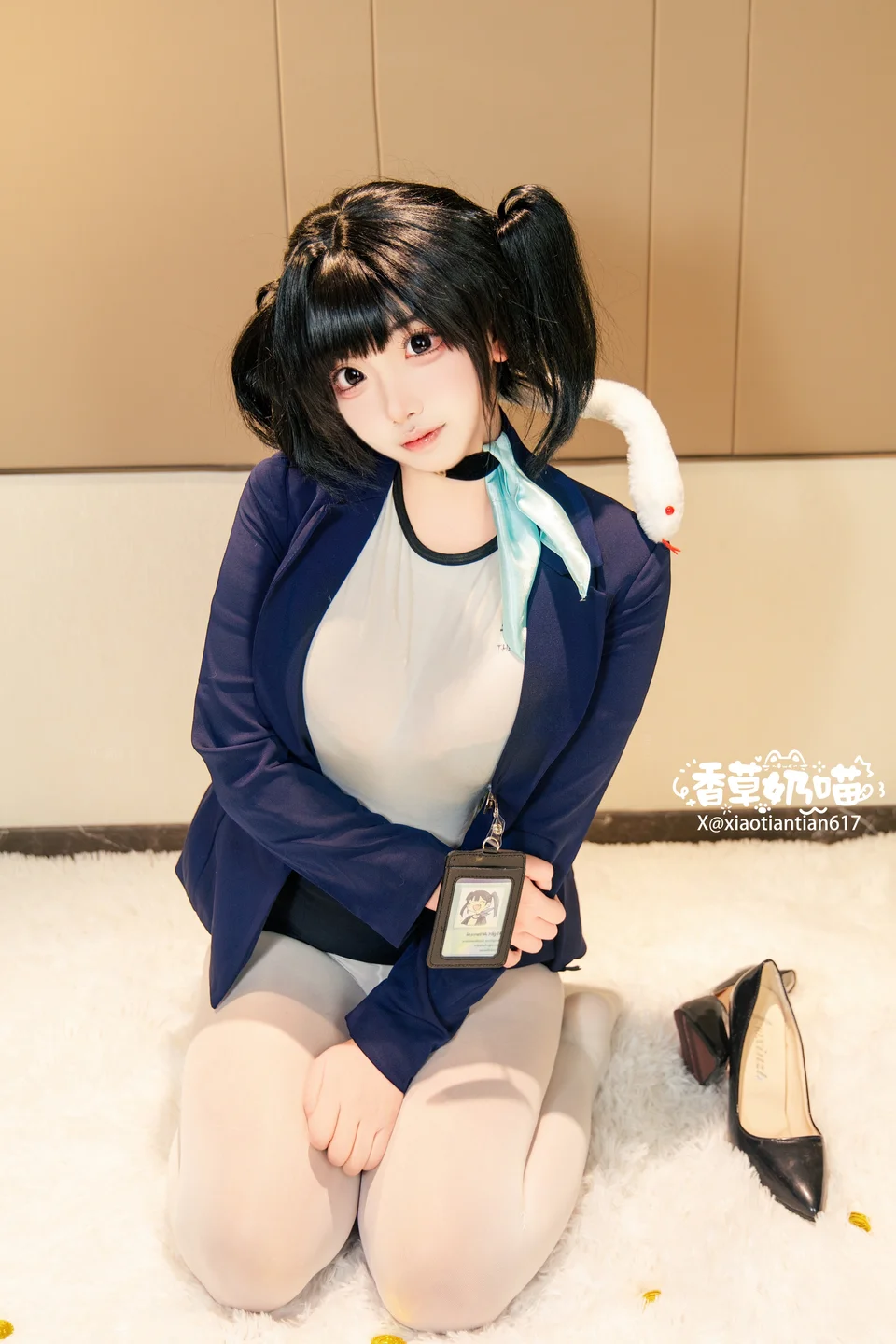 香草奶喵 - No.005 索拉 [136P,22V-2.36GB] tg@simisebaisi 【丝足阁】012.webp